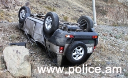 A fatal car accident on Sevan-Chambarak highway