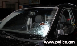 A fatal crash on Yerevan-Garni highway
