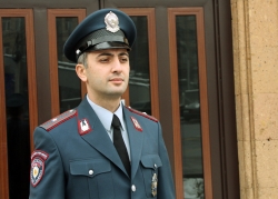 The new police uniform of the Republic of Armenia 