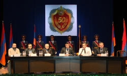 Торжественное празднование 50-летнего юбилея со дня формирования Главного следственного управления полиции РА