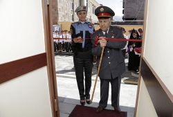 Police chief visits Lori province: the solemn opening ceremony of the completely-overhauled administrative building of Bazum police division takes place in Vanadzor 