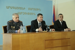 Police Chief pays a working visit to Aragatsotn marz 