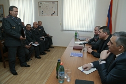 Vladimir Gasparyan pays a working visit to Vayots Dzor marz