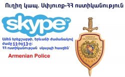 ԱՅՍՕՐ skype-ի միջոցով կկայանա հերթական ուղիղ կապը արտերկրի մեր հայրենակիցների հետ