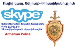 ԱՅՍՕՐ skype-ի միջոցով կկայանա հերթական ուղիղ կապը արտերկրի մեր հայրենակիցների հետ