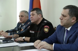 Начальник Полиции провел рабочее совещание в Тавушском марзе (ВИДЕО и ФОТОРЯД)