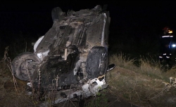 «Շեվրոլետ»-ը Երևան-Սևան ճանապարհին շրջվել է ձորը. 48-ամյա վարորդը տեղում մահացել է (ԼՈՒՍԱՆԿԱՐՆԵՐ)