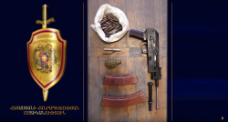 Ոստիկանության բաժիններում «Կալաշնիկով», նռնակ և ապօրինի այլ զենքեր են հանձնվել /ՏԵՍԱՆՅՈՒԹ/