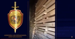 Իջևանի ոստիկանները փայտամշակման արտադրամասում հայտնաբերել են ապօրինի փայտանյութ (ՏԵՍԱՆՅՈՒԹ) Իջևանի ոստիկանները փայտամշակման արտադրամասում հայտնաբերել են ապօրինի փայտանյութ (ՏԵՍԱՆՅՈՒԹ)